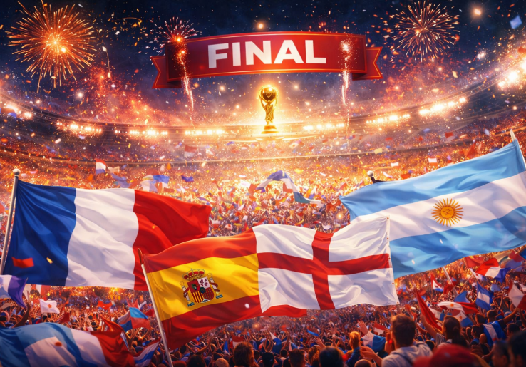 Jadwal Piala Dunia 2026 Semi Final: Prancis vs Spanyol, Inggris vs Argentina, Cek Jam Tayang dan Live Streaming Gratis