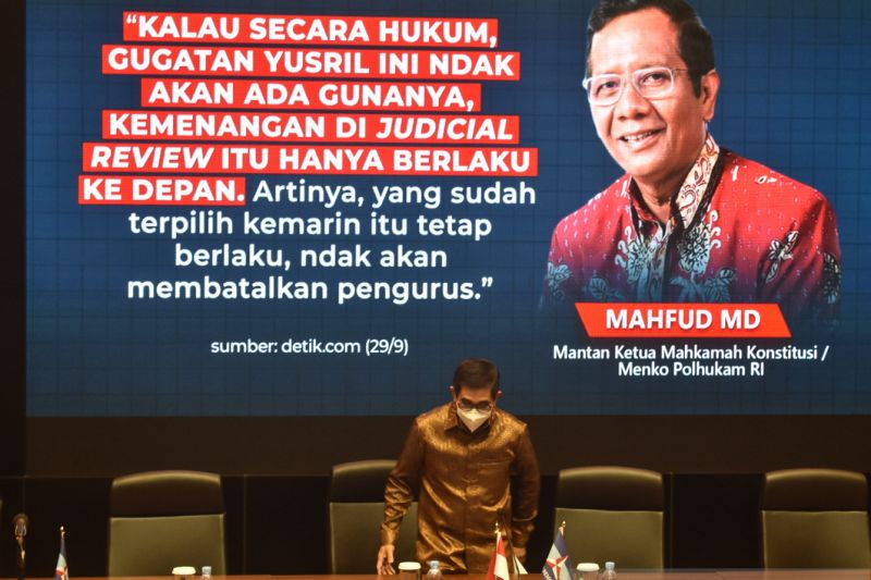 Hamdan Zoelva Nilai Gugatan Yusril Terkait AD/ART Demokrat Tidak Lazim