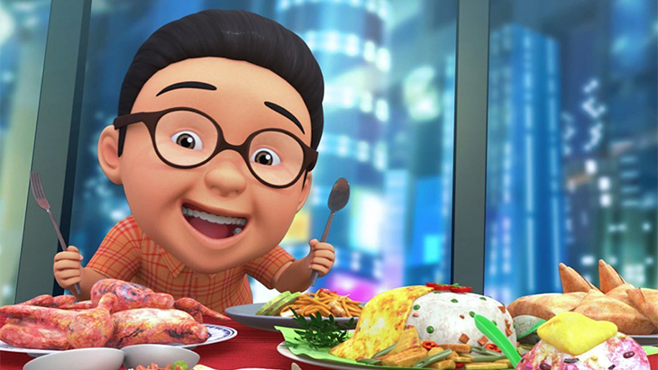 Ehsan dari Serial 'Upin dan Ipin' Debut di Instagram