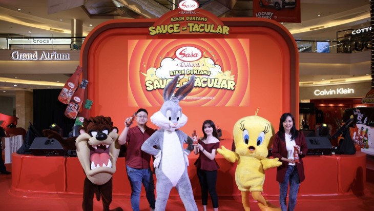 Sasa Saus Sambal Hadirkan Kemasan Karakter Looney Tunes