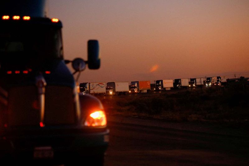 46 Jasad Ditemukan Dalam Truk Peti Kemas