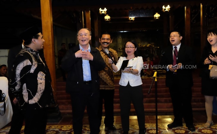 Wapres Tiongkok Wang Qishan menghadiri pelantikan Jokowi-Ma'ruf