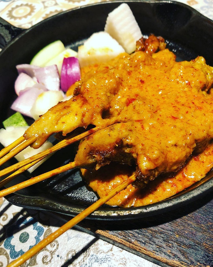  Sate ayam Madura. (Foto: instagram.com/aiohpue)