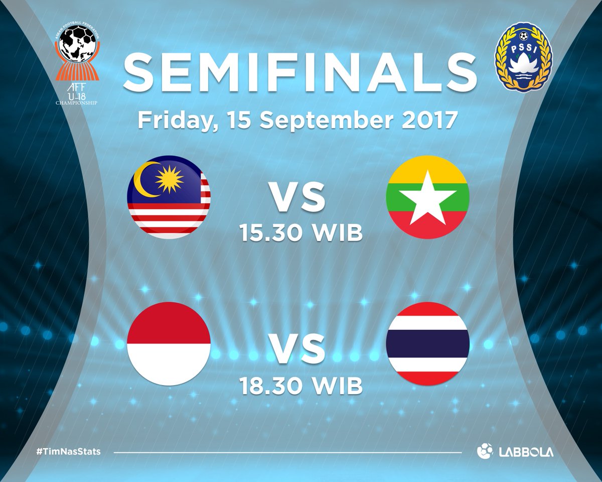 Jadwal Semifinal Piala AFF U-18