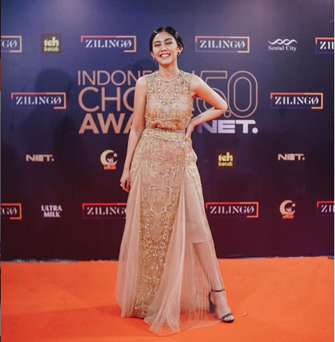 Penampilan Menggemaskan Vanesha Priscilla pemeran Milea di Film Dilan
