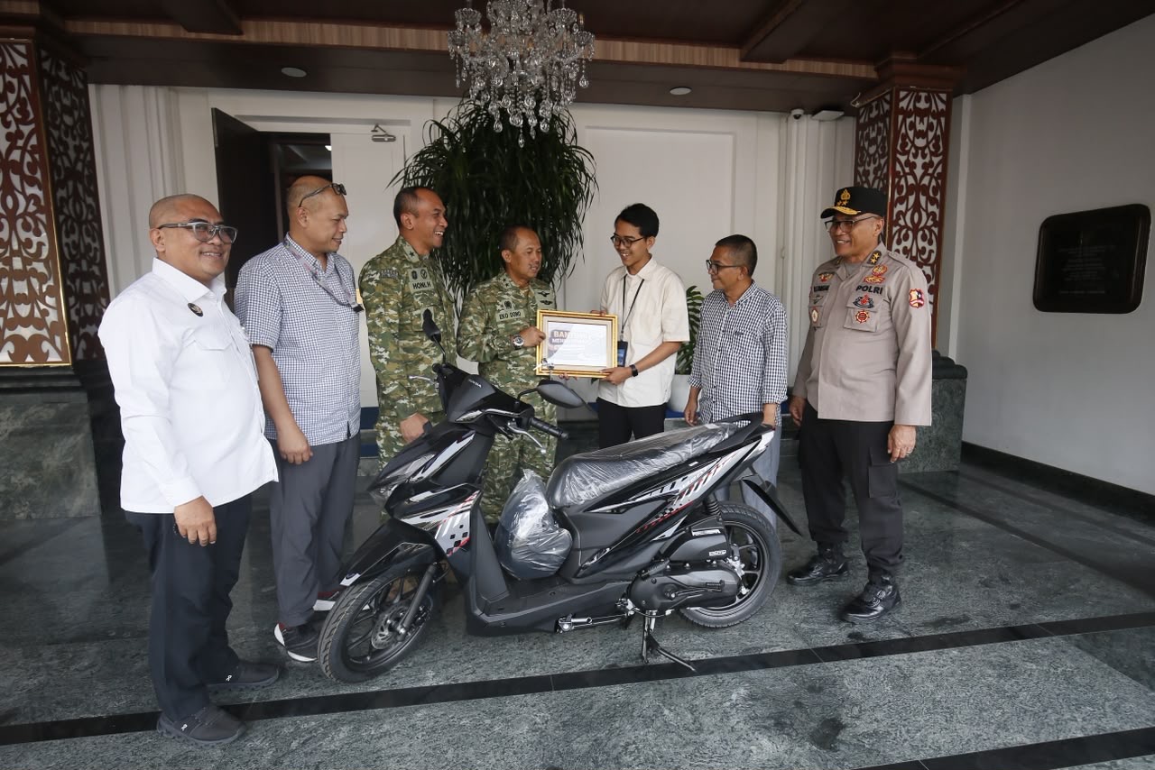 Motor Hilang Saat Liputan di Kemenko Polkam, Jurnalis Dapat Bantuan Kendaraan Baru