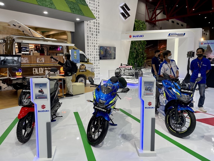 Line Up Kendaraan Suzuki di IIMS 2022