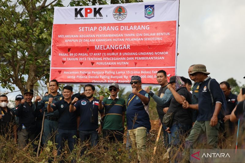 KPK Tutup Lokasi Tambang Emas Ilegal TKA di Lombok Barat