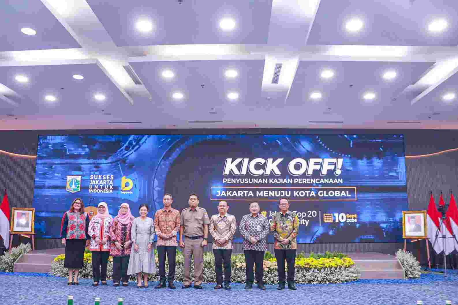 Pemprov DKI Mulai Kick Off Penyusunan Jakarta Menuju Kota Global