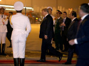  Donald Trump Tiba di Hanoi untuk Bertemu Pemimpin Korea Utara Kim Jong Un 