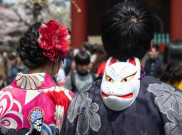 Kelamaan Pakai Masker, Warga Jepang Lupa Cara Senyum