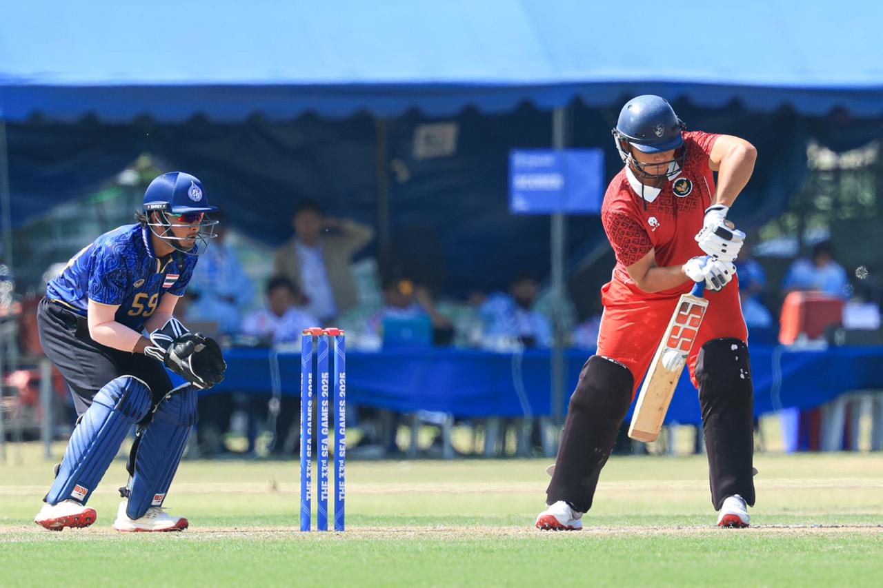 SEA Games 2025 Thailand: Timnas Kriket Putra Indonesia Raih Kemenangan dalam Babak Penyisihan T20
