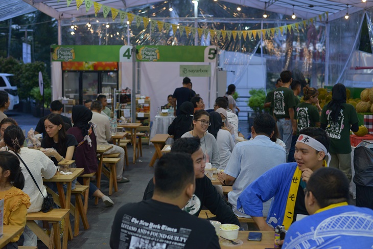  Sayurbox Gelar Festival Pesta Panen di FX Sudirman