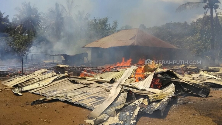 Sebanyak 20 Rumah Warga Ludes Dilahap Si Jago Merah