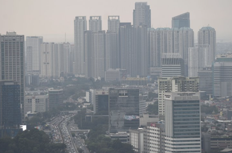 Senin Pagi, Kualitas Udara Jakarta Masih Tidak Sehat