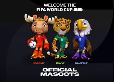 Yuk Kenalan Lebih Dalam dengan Maskot Piala Dunia 2026: Clutch, Zayu, dan Maple