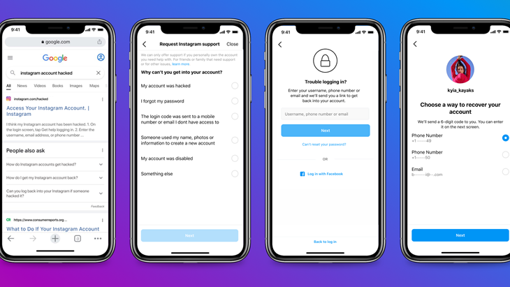 Instagram Hadirkan Fitur Pemulihan Akun Diretas