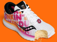 Kinvara 10, Sepatu Unik Hasil Kolaborasi Dunkin' Donuts dan Saucony 