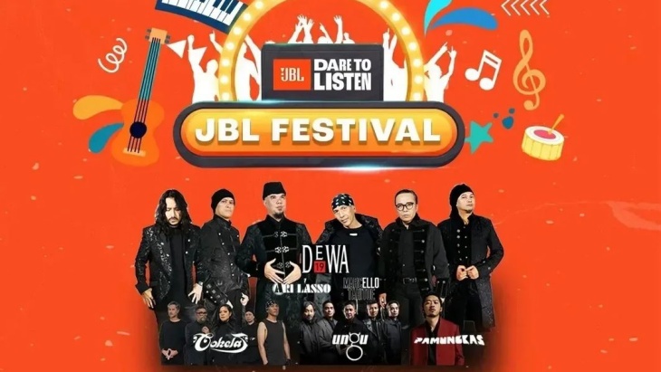 'JBL Festival Dare To Listen' 2023 Hadirkan Dewa 19 hingga Pamungkas