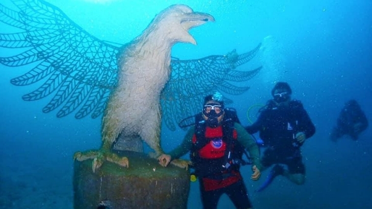 Struktur Karang Hiasi Bawah Laut Bali