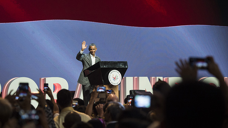 Pidato di Kongres Diaspora, Obama Ungkap Kerinduannya Tinggal di Indonesia