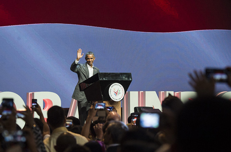 Pidato di Kongres Diaspora, Obama Ungkap Kerinduannya Tinggal di Indonesia
