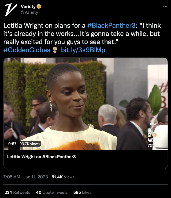 black panther 3
