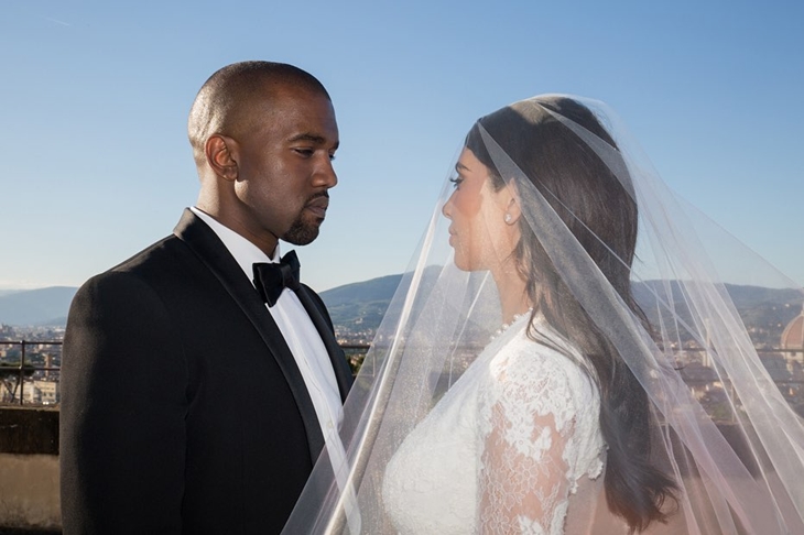 Kanye West dan Kim Kardashian. (Foto: instagram.com/kimkardashian)