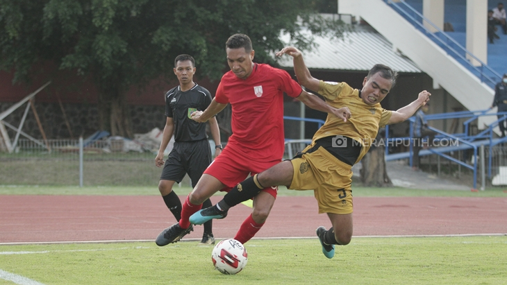 Sempat Tertinggal 2 Gol, Persis Tahan Imbang Bhayangkara Solo FC