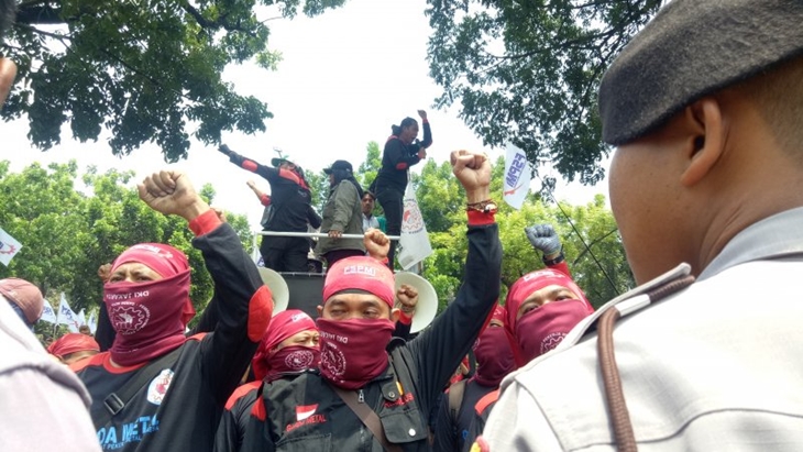 Serikat Buruh Tetap Tolak Kenaikan UMP DKI Jakarta