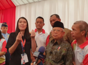 Ma'ruf Amin Ngaku Tahu Ledakan di Monas dari Media