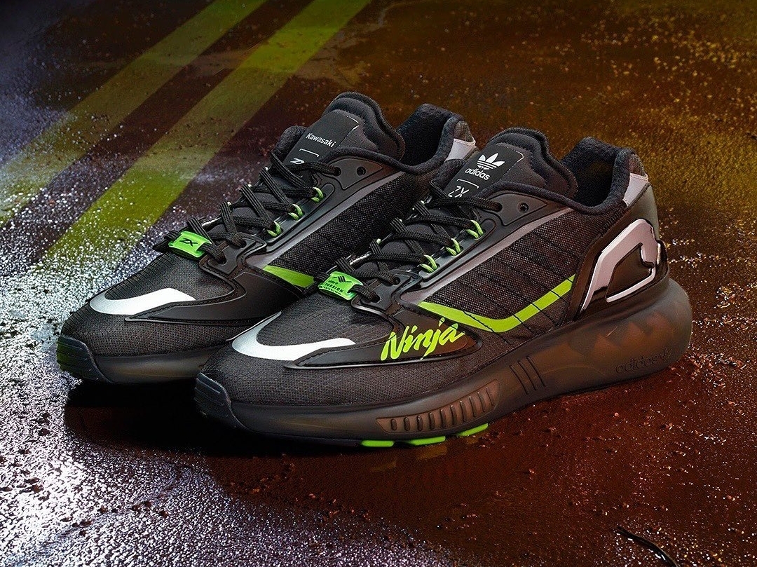 Kawasaki dan Adidas Hadirkan Sneakers ZX Ninja