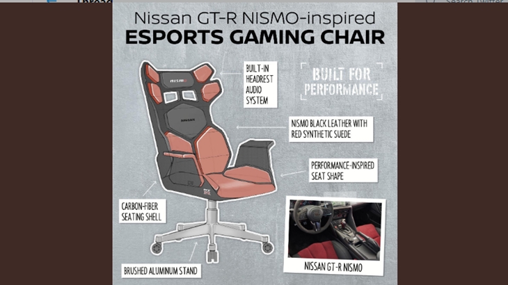Nissan Buat Konsep Kursi Gaming, Ingin Tembus Pasar Game?