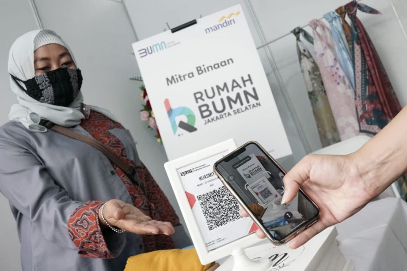 Digitalisasi UMKM. (Foto: Antara)
