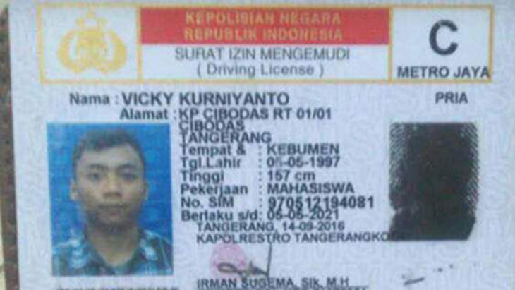 Benarkah Vicky Kurniyanto Terduga Pelaku Bom Bunuh Diri di Kampung Melayu? 