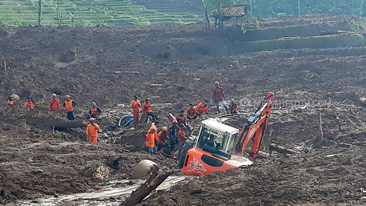 Hari Keenam Pascalongsor Brebes, 7 Warga Salem Belum Ditemukan