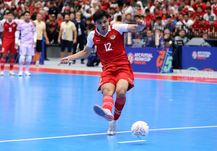 Aksi Algojo Tendangan Penalti Timnas Futsal Indonesia di Final AFC Futsal ASIAN Cup 2026 