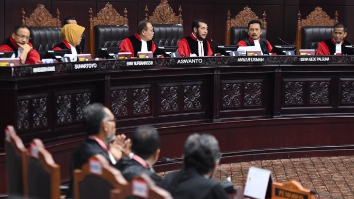 Hakim Mahkamah Konstitusi. (Foto: ANTARA)