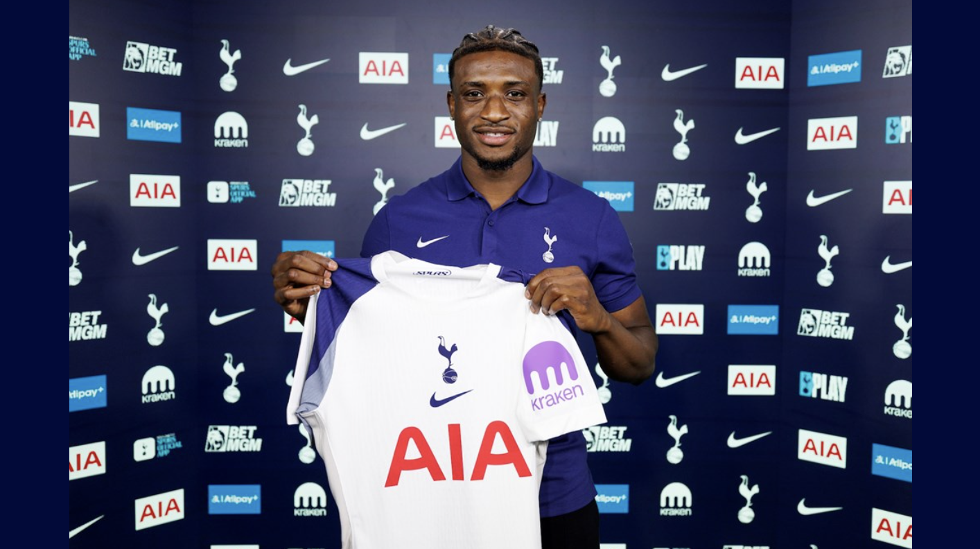 Tottenham Resmi Umumkan Perekrutan Mohammed Kudus dari West Ham