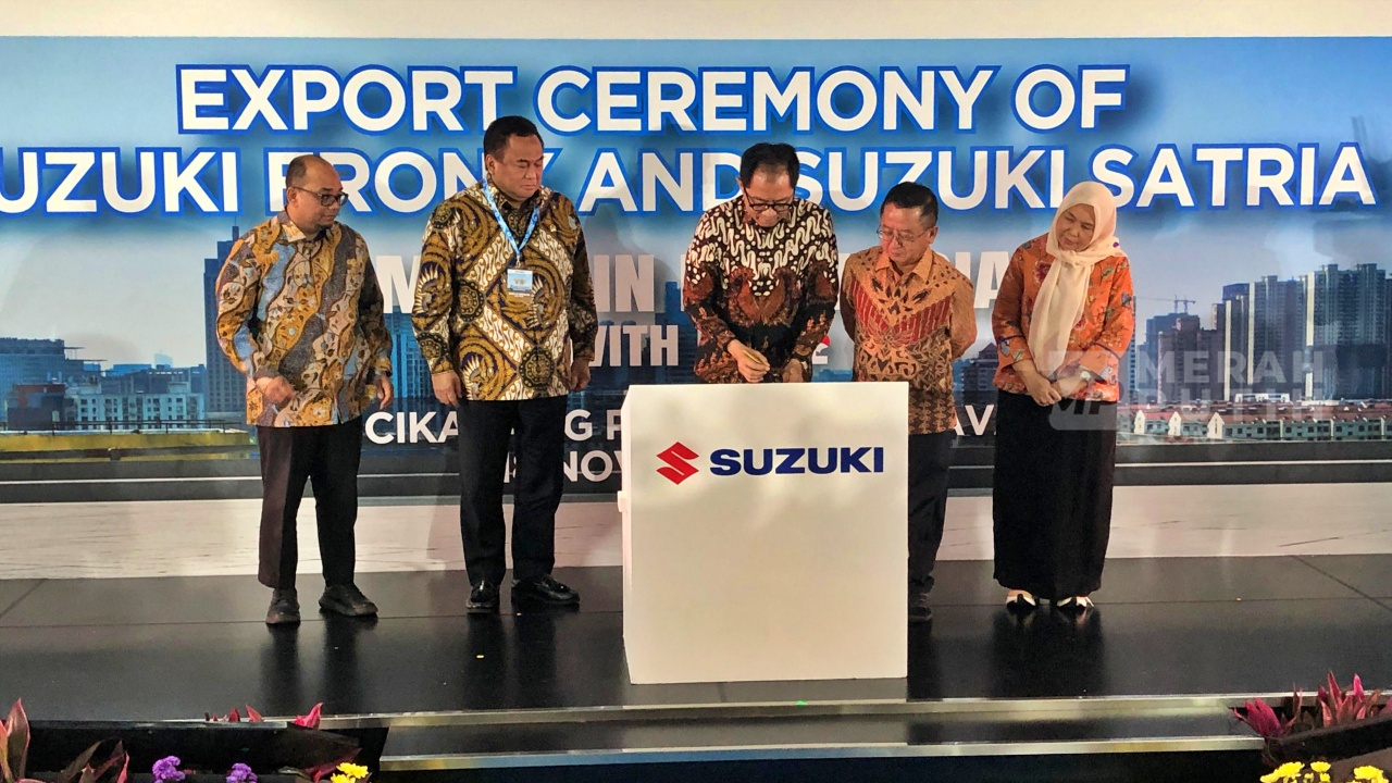 ekspor suzuki fronx dan satria