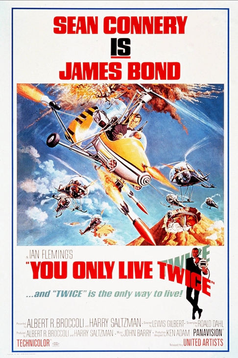 Poster You Only Live Twice (Sumber: Ist)