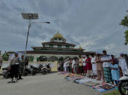 Genap Puasa 30 Hari, Warga Negeri Wakal Maluku Tengah Salat Idulfitri Hari Ini