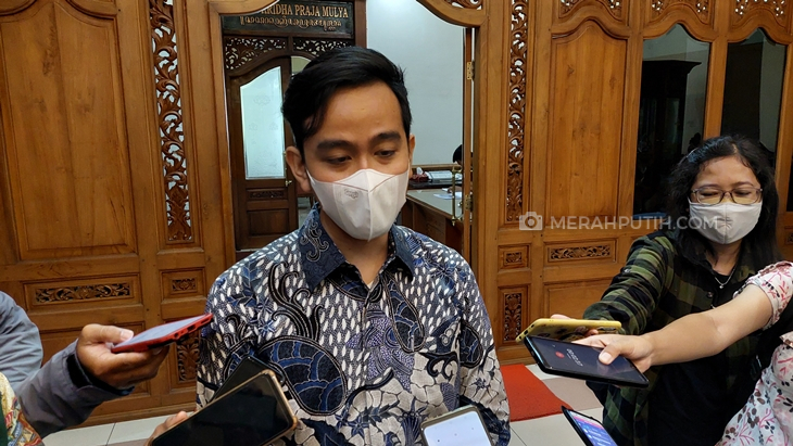   Wali Kota Solo Gibran Rakabuming Raka. (MP/Ismail)