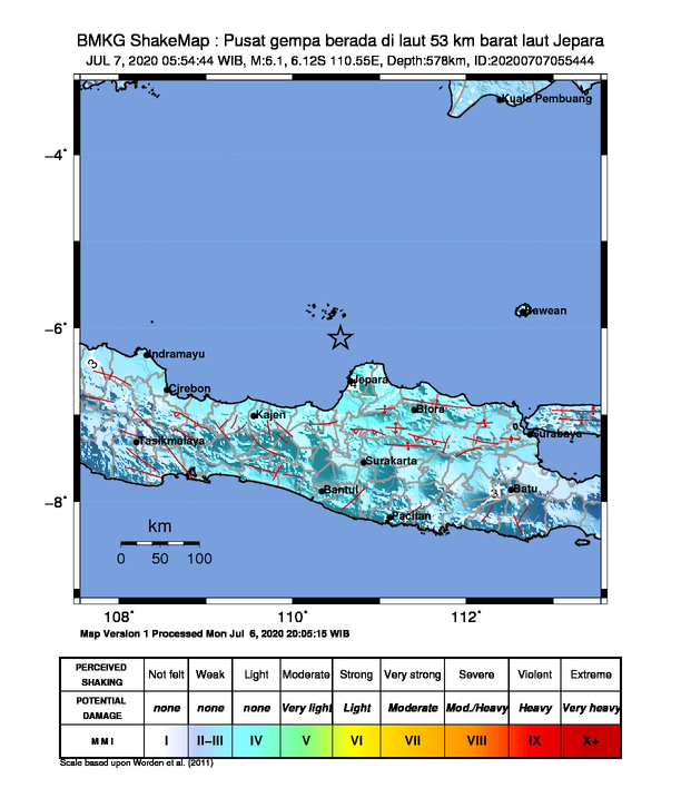Digoyang Gempa Magnitudo 6,1, Ini Kesaksian Warga Jepara