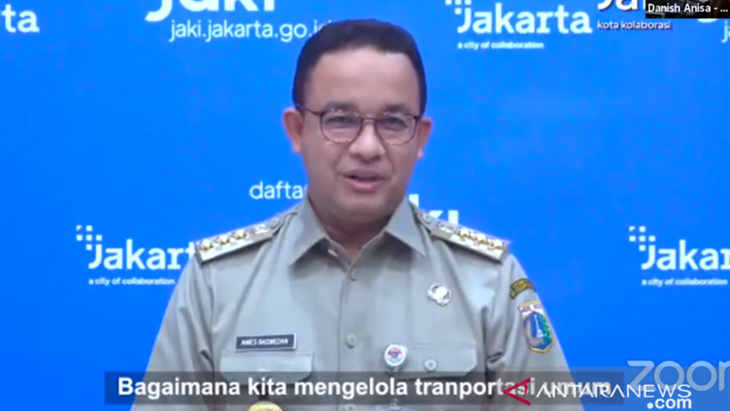 Anies Sebut Vaksinasi DKI Lampaui Target Jokowi
