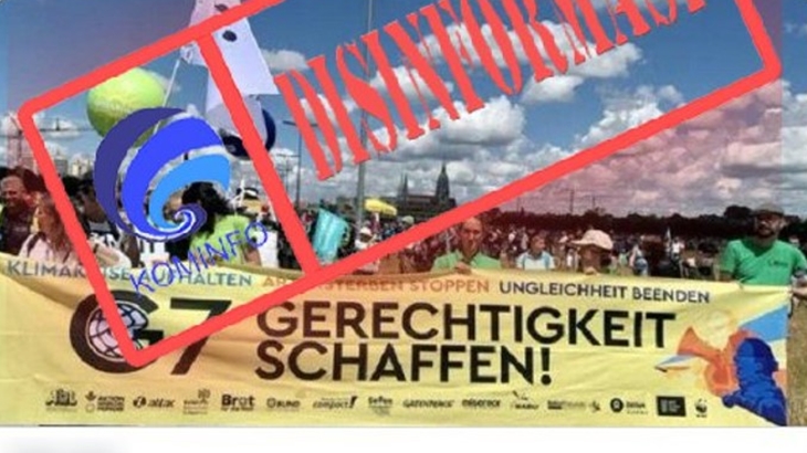 [HOAKS atau FAKTA]: Jokowi Didemo saat Berada di Jerman