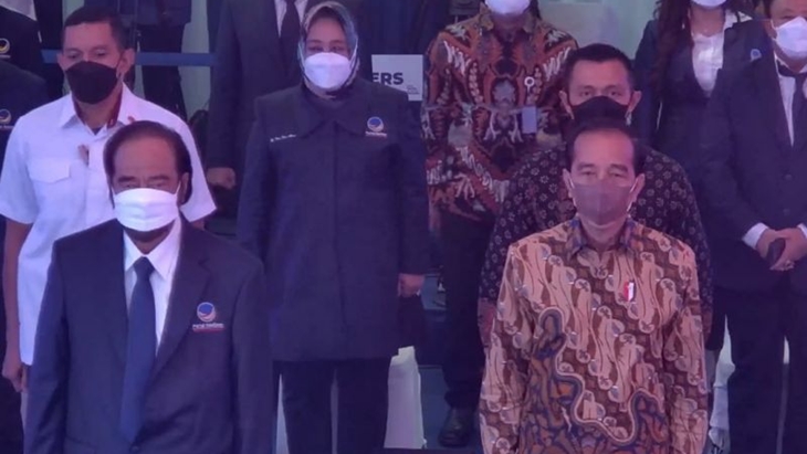 Presiden Jokowi Hadiri Peringatan HUT Ke-10 Partai NasDem