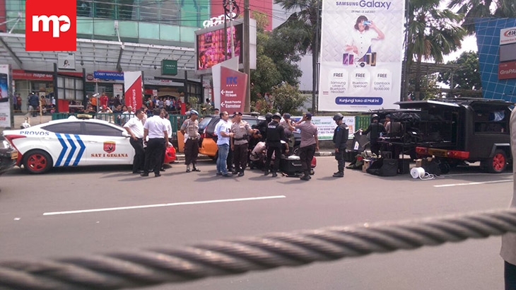 Benda Diduga Bom Gemparkan Depok
