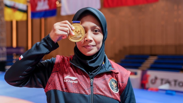 6 Medali Emas Pertahankan Posisi Indonesia di Klasemen Sementara SEA Games 2023