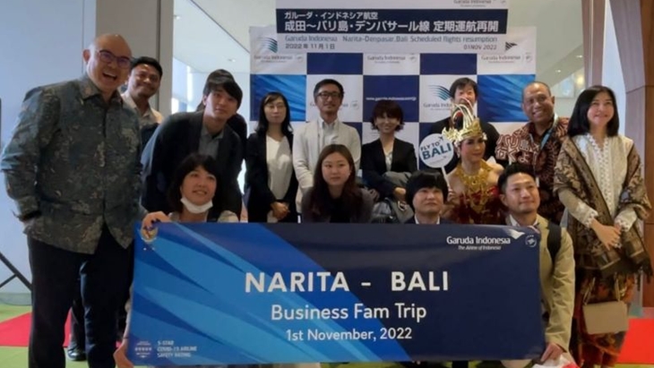 Garuda Buka Kembali Rute Tokyo - Denpasar